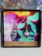 Flores 3 Art Earrings