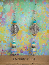 Interstellar 5 Art Earrings