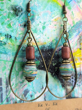 Kk v. Kk #8 Art Earrings