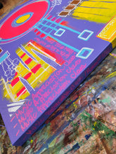 Music Appreciation Class With a Side of Waffles Original Canvas