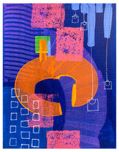 Scrapes & Shapes #3 Art Earrings