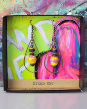Stand Up! Art Earrings 3