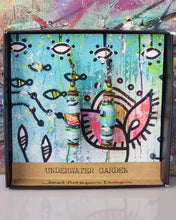 Underwater Garden Art Earrings