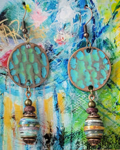 Kk v. Kk #9 Art Earrings