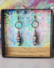 Kk v. Kk #2 Art Earrings