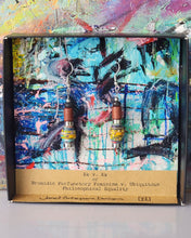 Kk v. Kk #5 Art Earrings