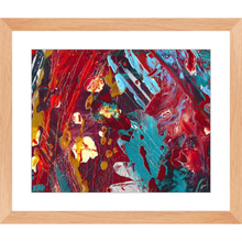 Comic Book Hero Framed Print