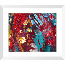 Comic Book Hero Framed Print