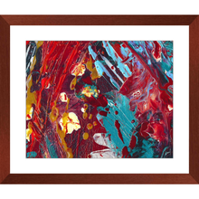 Comic Book Hero Framed Print