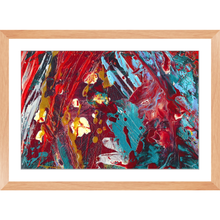 Comic Book Hero Framed Print