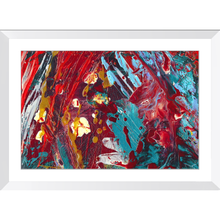 Comic Book Hero Framed Print