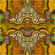 Caravan Pattern Art Print