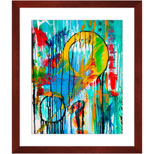 WTF! Framed Art Print