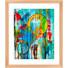 WTF! Framed Art Print