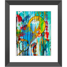 WTF! Framed Art Print
