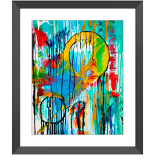WTF! Framed Art Print