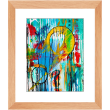 WTF! Framed Art Print