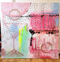 Bottoms Up Original Canvas