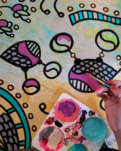 Frosted Plums Original Canvas