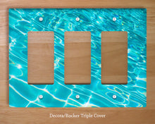 Pool Ripples Wall Plates