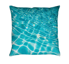 Pool Ripples Throw Pillow