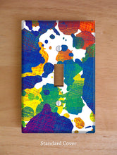 Rainbow Splash Wall Plates