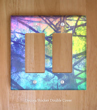 Rainbow Tree Wall Plates