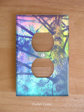 Rainbow Tree Wall Plates