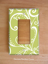 Silent Era Avocado Green Wall Plates