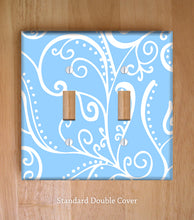 Silent Era Baby Blue Wall Plates