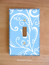 Silent Era Baby Blue Wall Plates