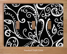 Silent Era Black Wall Plates