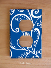 Silent Era Sapphire Blue Wall Plates