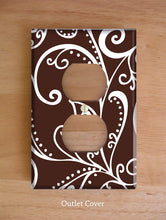 Silent Era Brown Wall Plates