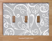 Silent Era Gray Wall Plates