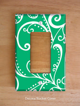 Silent Era Green Wall Plates