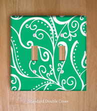 Silent Era Green Wall Plates