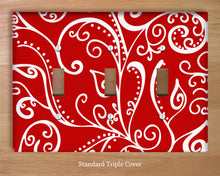 Silent Era Red Wall Plates