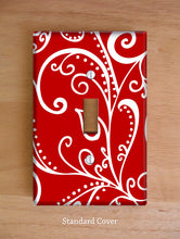 Silent Era Red Wall Plates