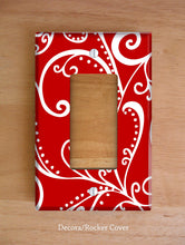 Silent Era Red Wall Plates