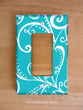 Silent Era Turquoise Wall Plates