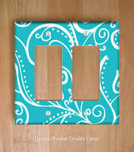 Silent Era Turquoise Wall Plates