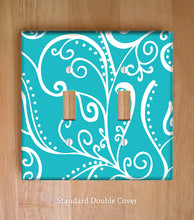 Silent Era Turquoise Wall Plates