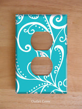 Silent Era Turquoise Wall Plates