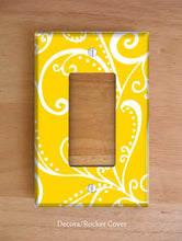 Silent Era Yellow Wall Plates