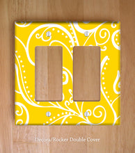 Silent Era Yellow Wall Plates