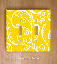 Silent Era Yellow Wall Plates