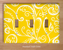 Silent Era Yellow Wall Plates