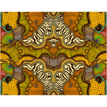 Caravan Pattern Art Print