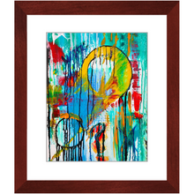 WTF! Framed Art Print